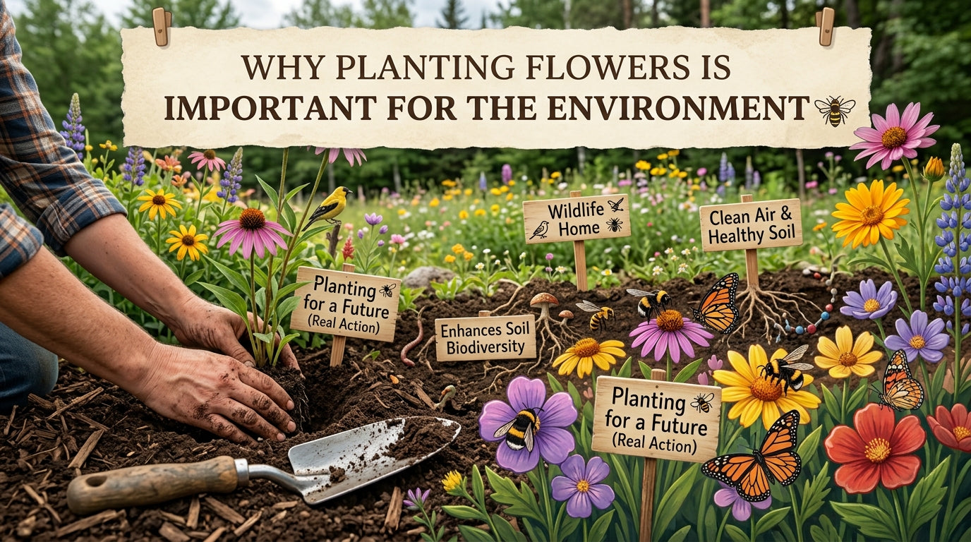Why Planting Flowers Is Important for the Environment