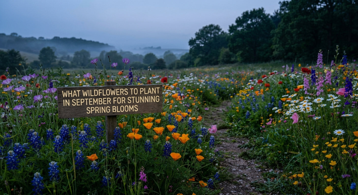 What Wildflowers to Plant in September for Stunning Spring Blooms