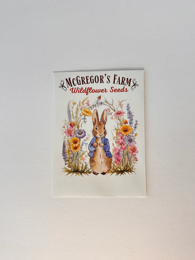 Blue Vintage Bunny Baby Shower or Birth Announcement