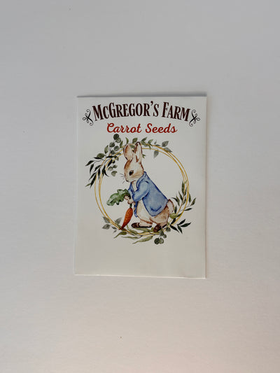 Peter Rabbit Baby Shower or Birth Announcement