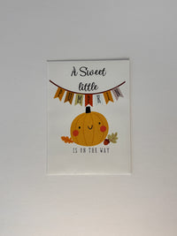 Sweet Little Pumpkin Cute Baby Shower Favor