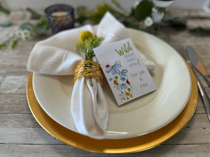 Wild About You Wildflower Seed Favor